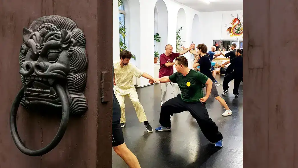 Einblick zu Kammer des Shaolin Kung Fu