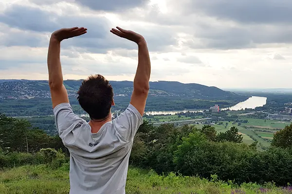 Qi Gong Practice in nature