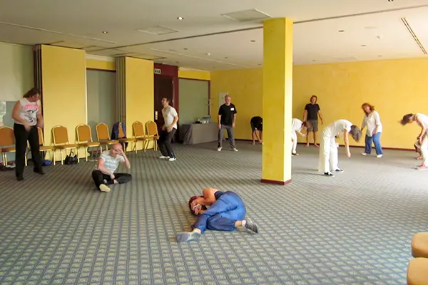 Qi Gong class in Qi Flow