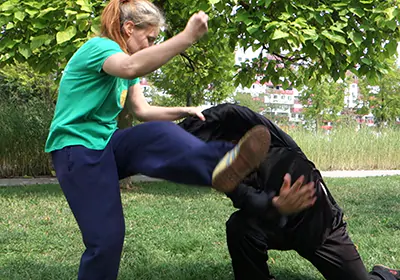 Shaolin Kung Fu Anwendung