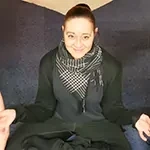 Kung Fu Student Michaela Schwarz